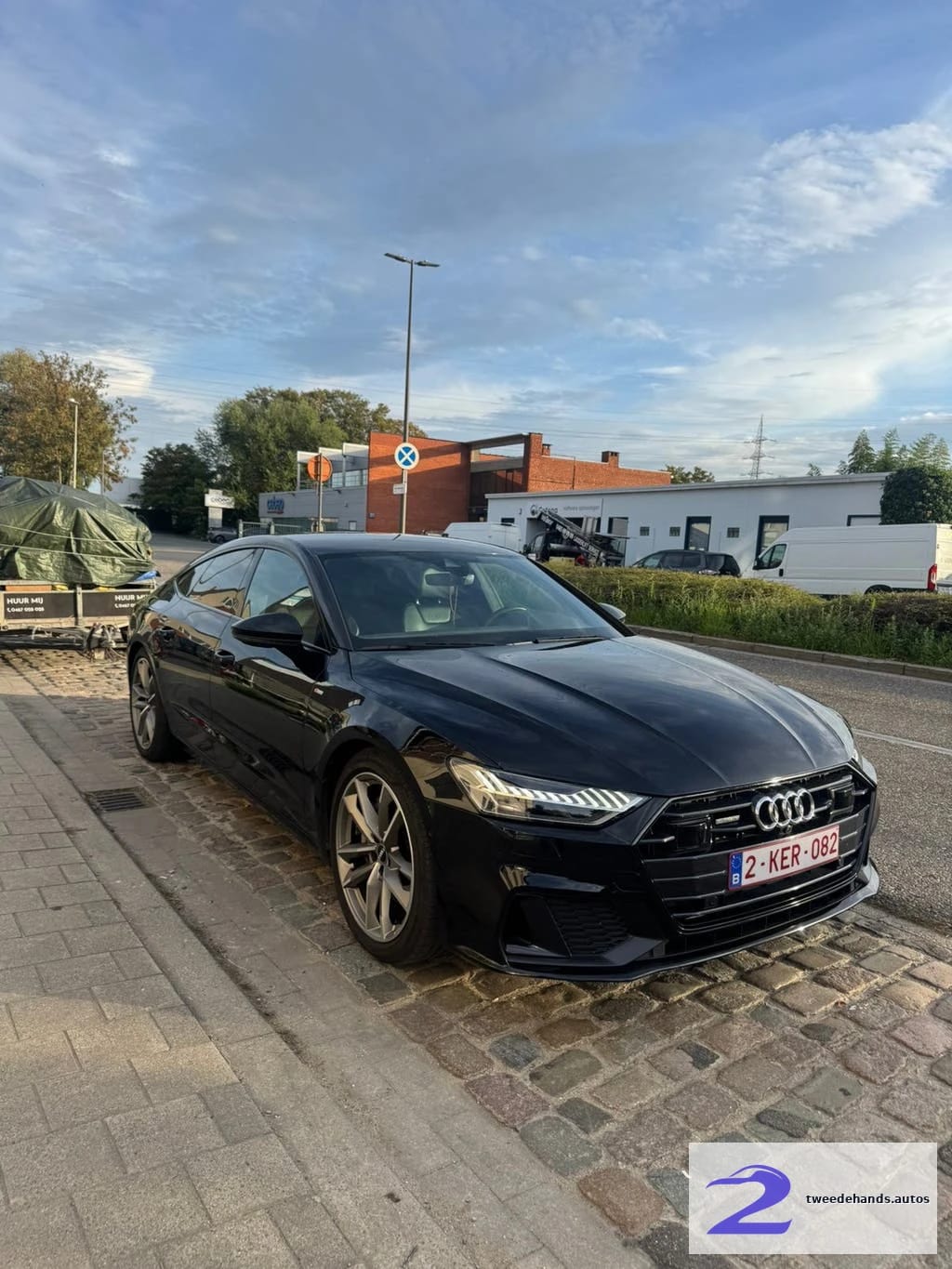 Audi a7 Hybrid benzine S-Line Matrix recent onderhouden