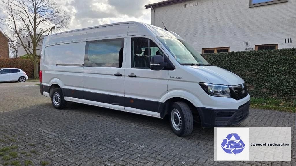 MAN TGE van 2020, dubbele cab, automaat