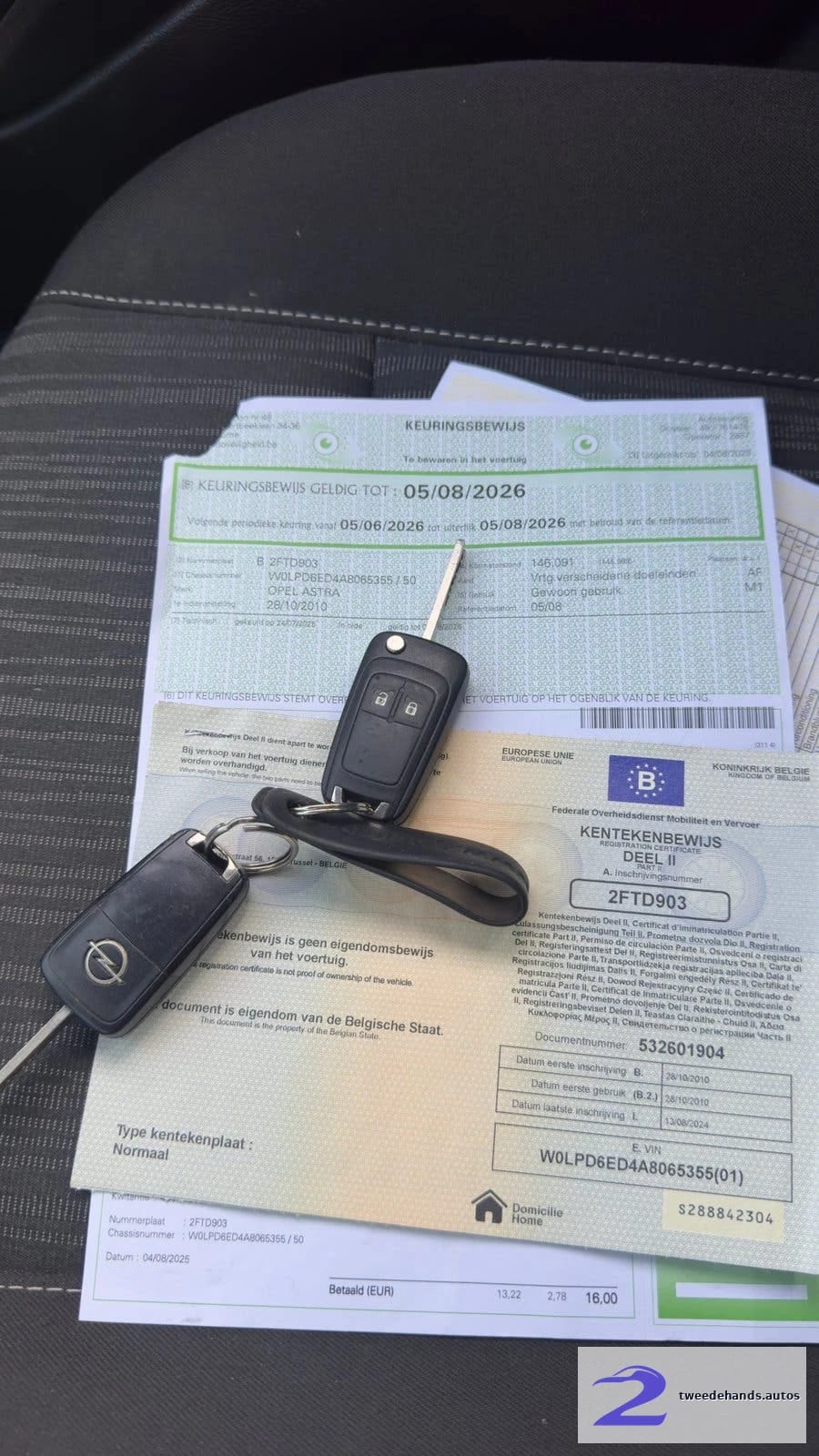 Opel Astra 1.6Benzine Automaat Topstaat 153.xxxkm Garantie