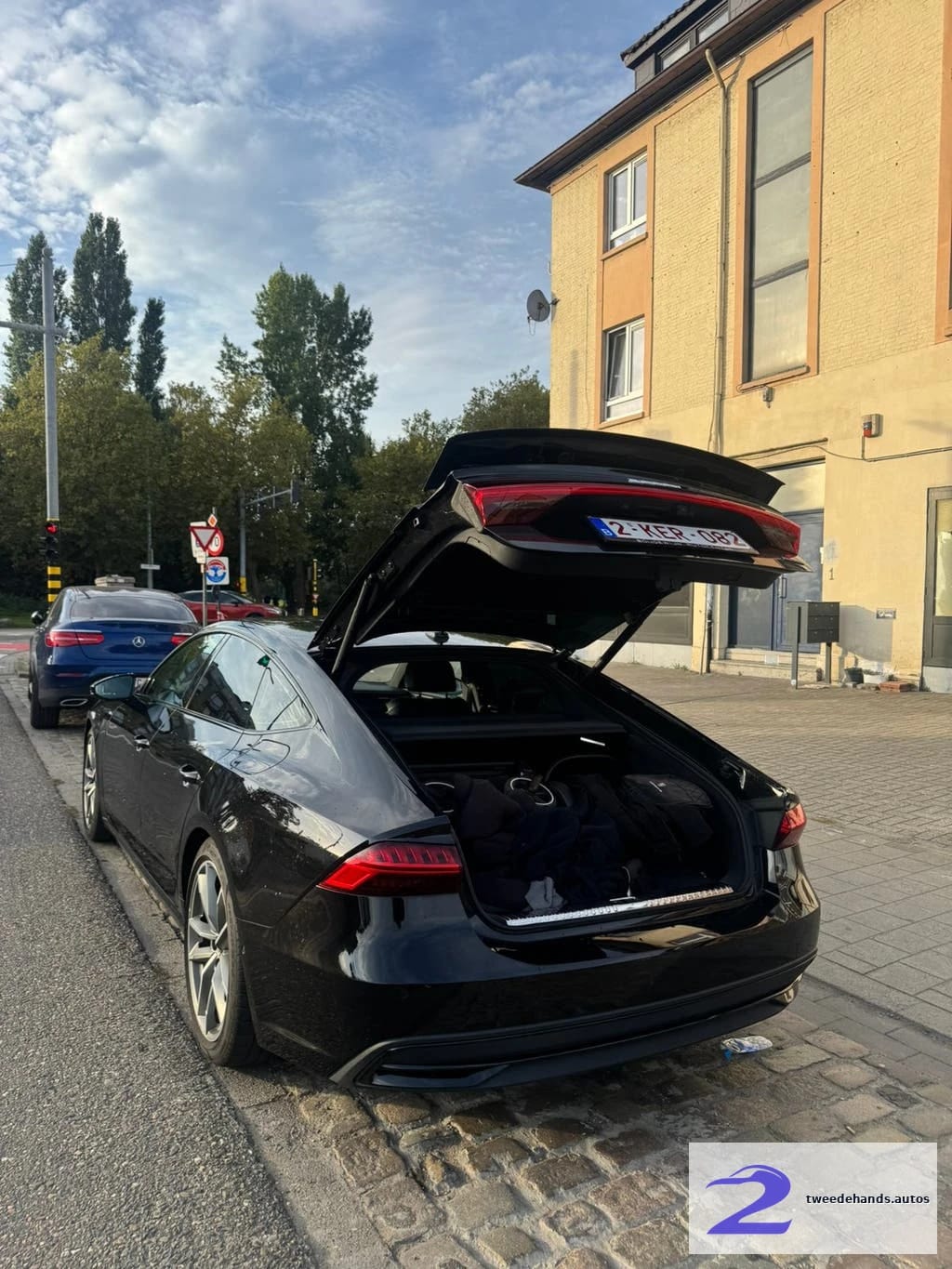 Audi a7 Hybrid benzine S-Line Matrix recent onderhouden
