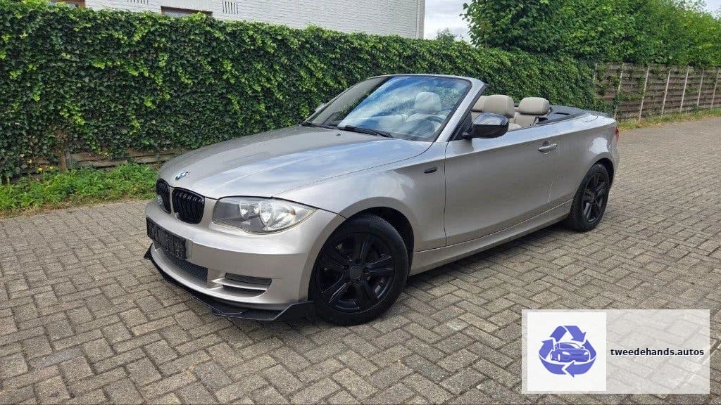 BMW 118i cabrio van 2010, goede  staat
