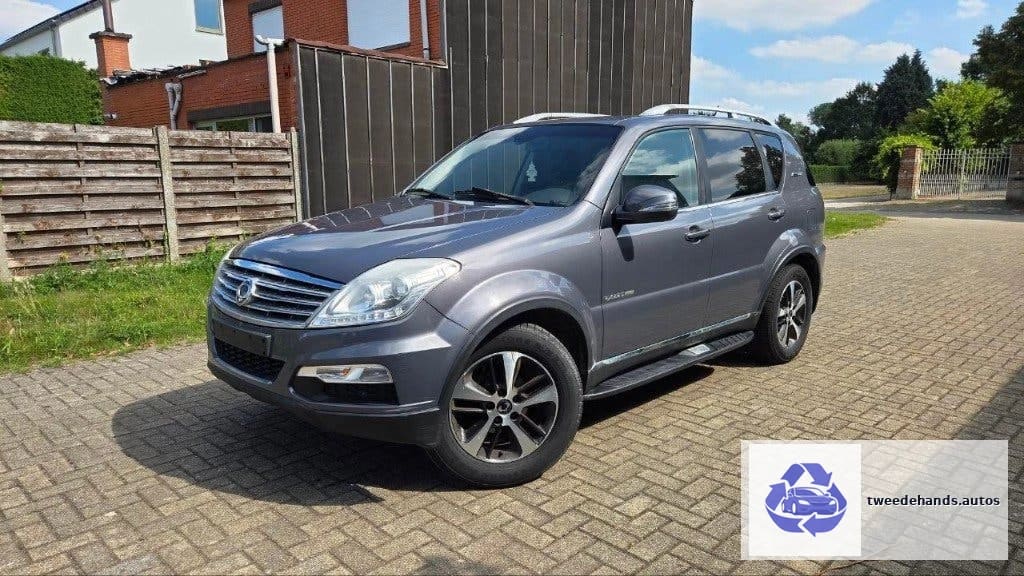 SsangYong Rexton 2.2D van 2016, lichte vracht, EURO 6