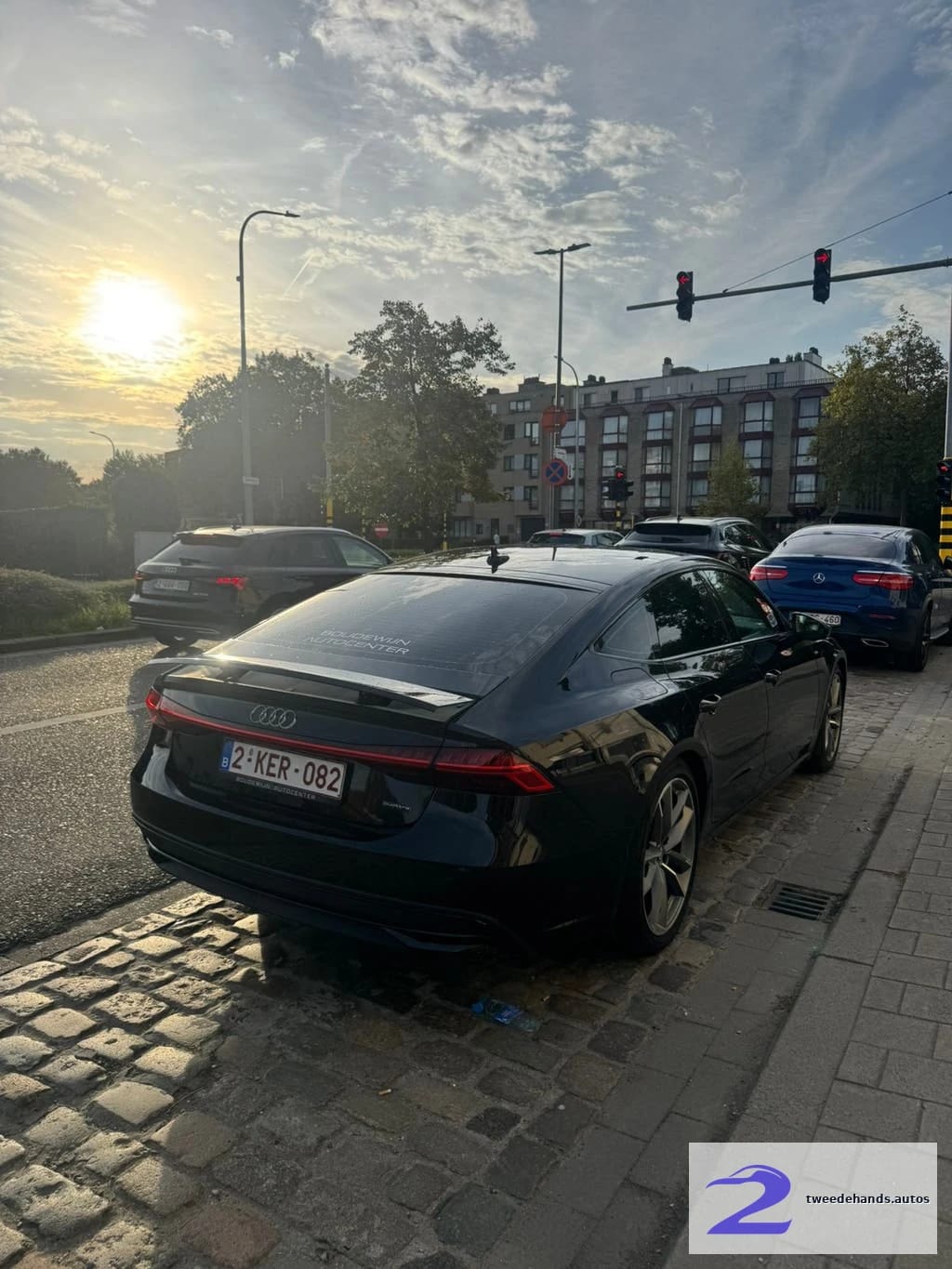 Audi a7 Hybrid benzine S-Line Matrix recent onderhouden