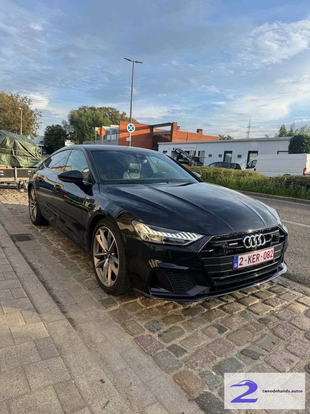 Audi a7 Hybrid benzine S-Line Matrix recent onderhouden