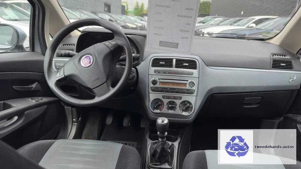 Fiat Punto 1.4Benzine 2008 156.xxxkm / Airco,Garantie,..