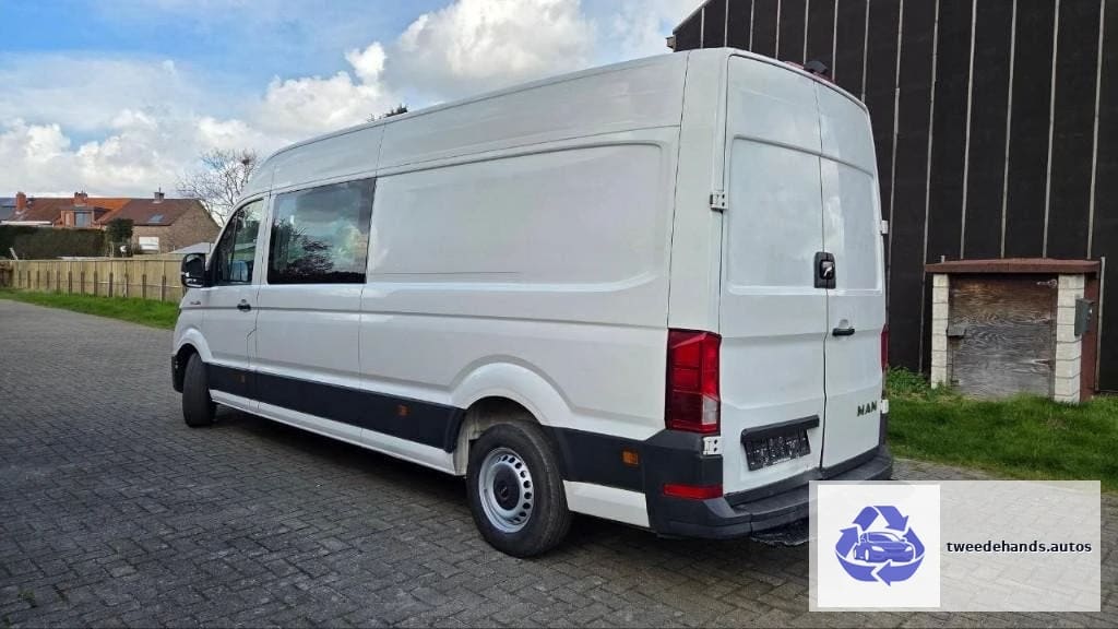 MAN TGE van 2020, dubbele cab, automaat