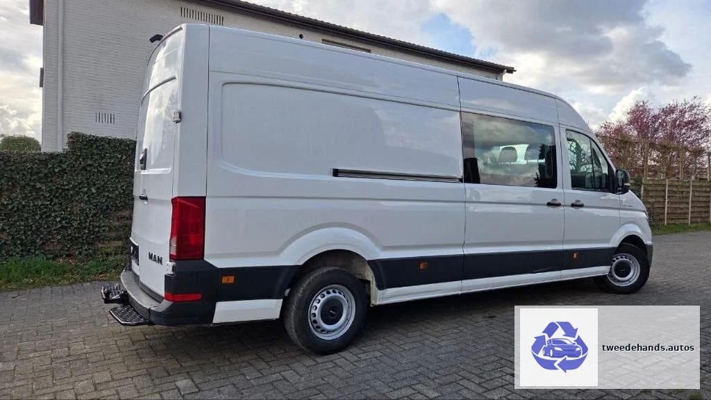 MAN TGE van 2020, dubbele cab, automaat