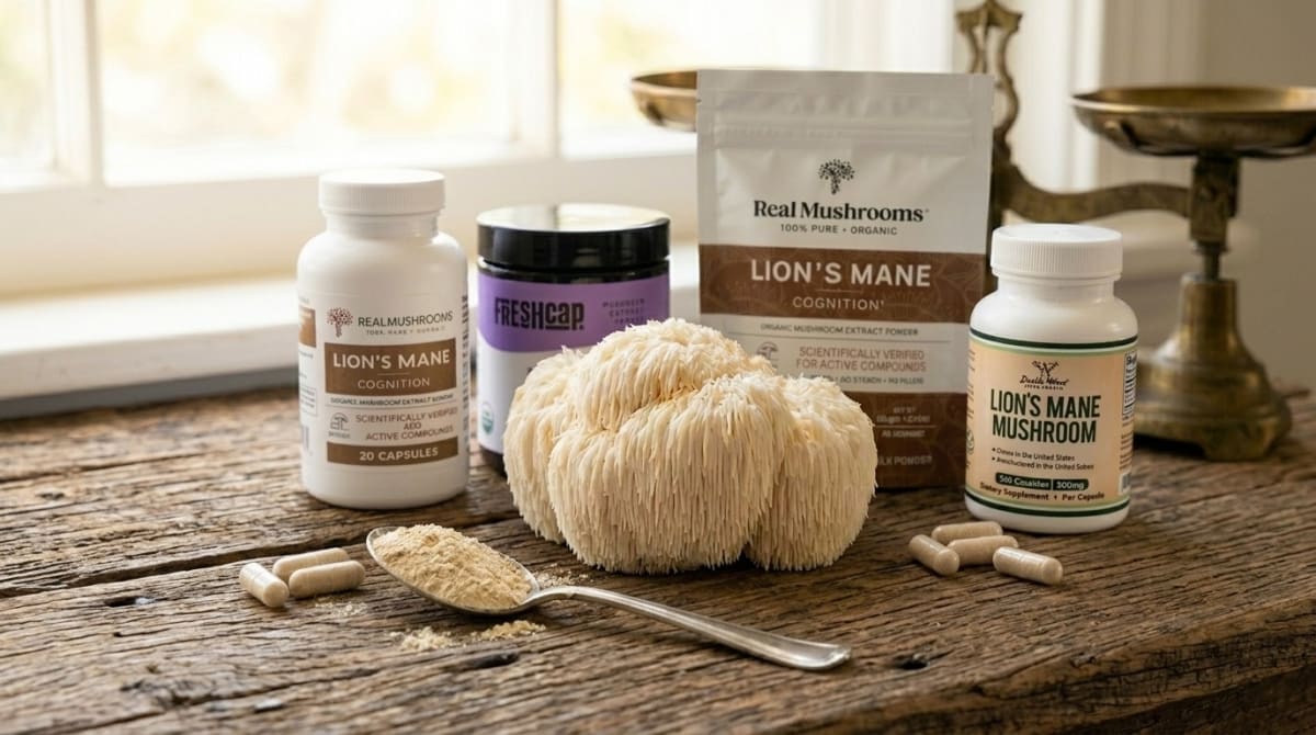 Best Lion's Mane Supplements 2026 (Verified Beta-Glucans)