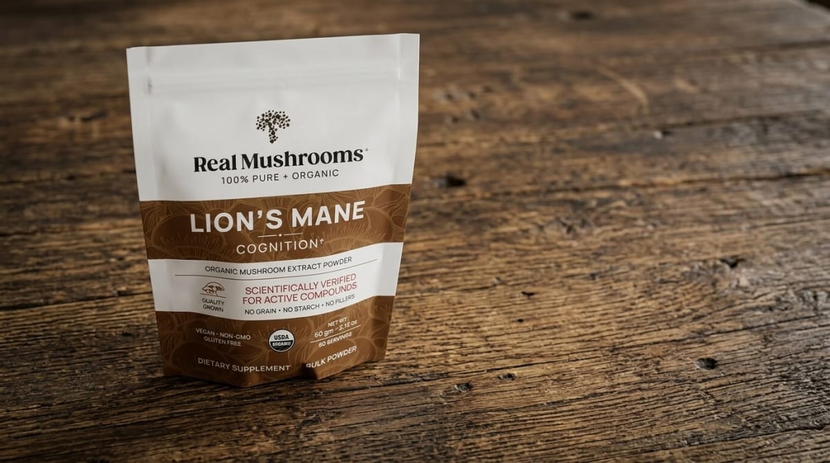 Real Mushroom Lion's Mane powder