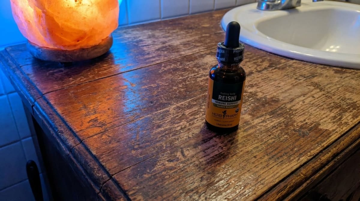 Herb Pharm Reishi Liquid Extract Drops bottle