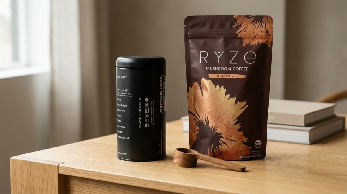 Does Mud Wtr or Ryze Work Better? Our 30-Day Blind Test