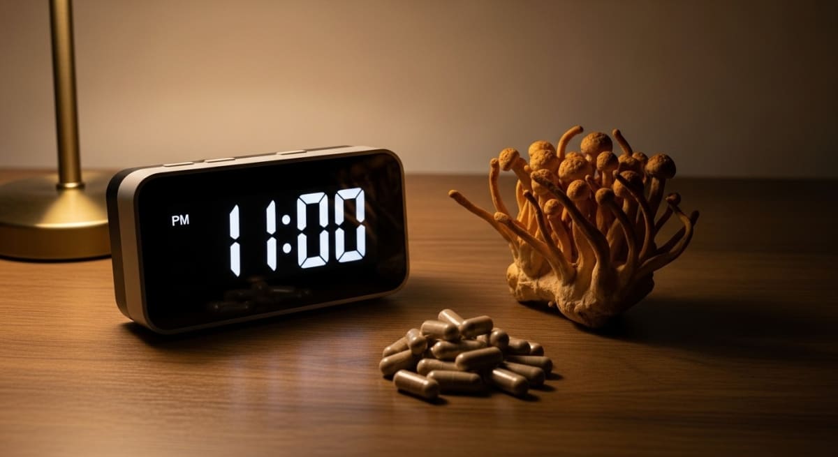 Can You Take Cordyceps at Night (And What to Use Instead)