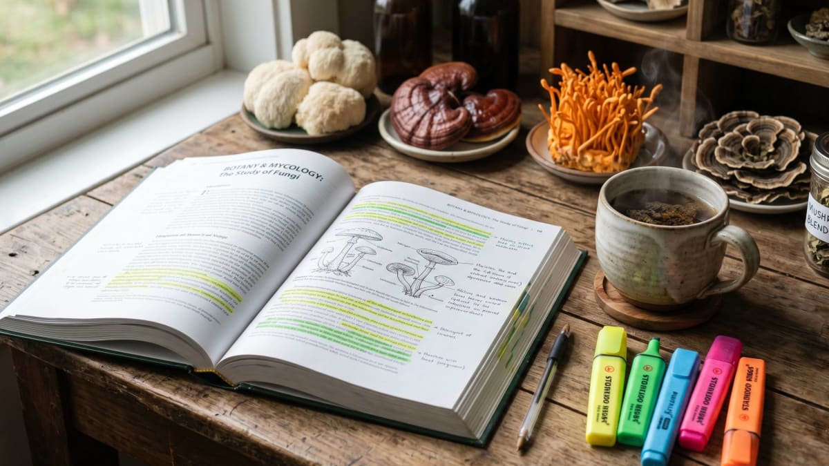 Best Mushrooms for Studying? The 4-Week Cognitive Protocol