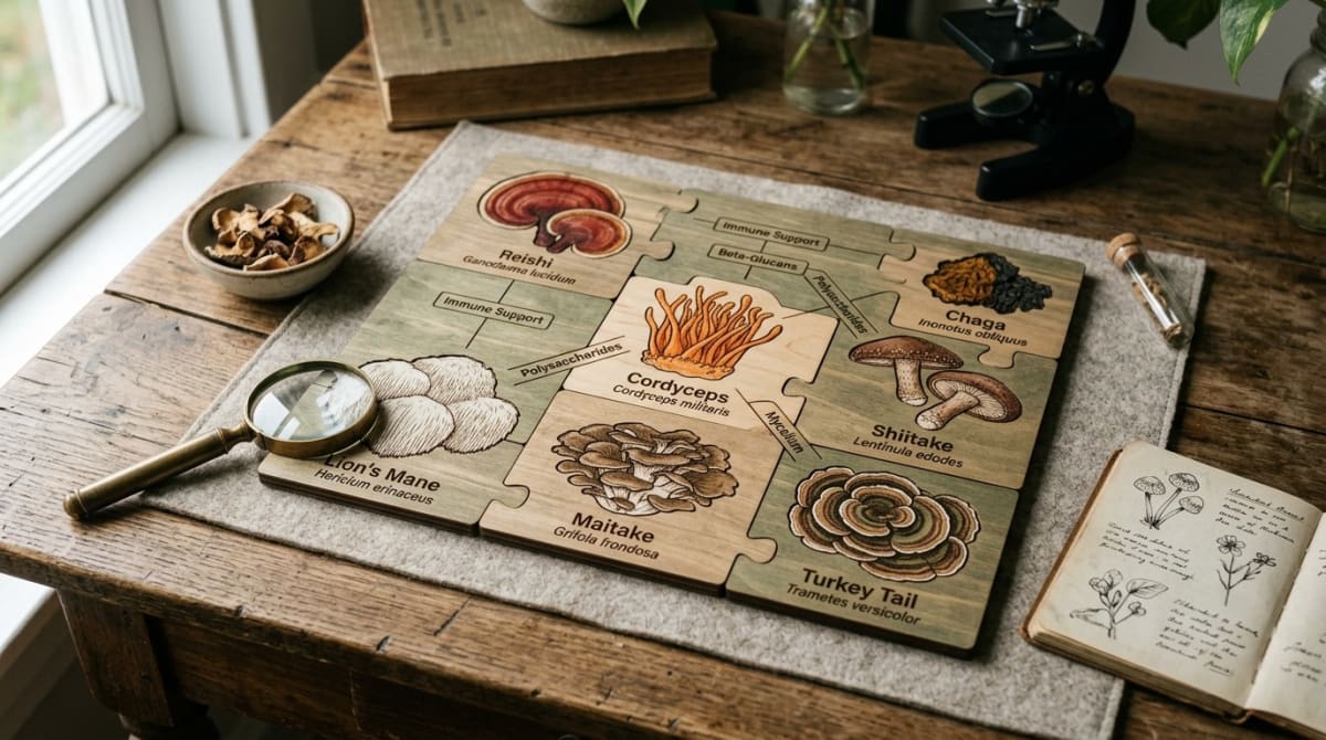 Do Medicinal Mushrooms Work Better Together or Alone?