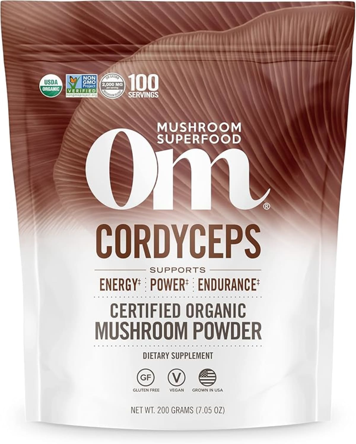 Om Mushroom Cordyceps Powder