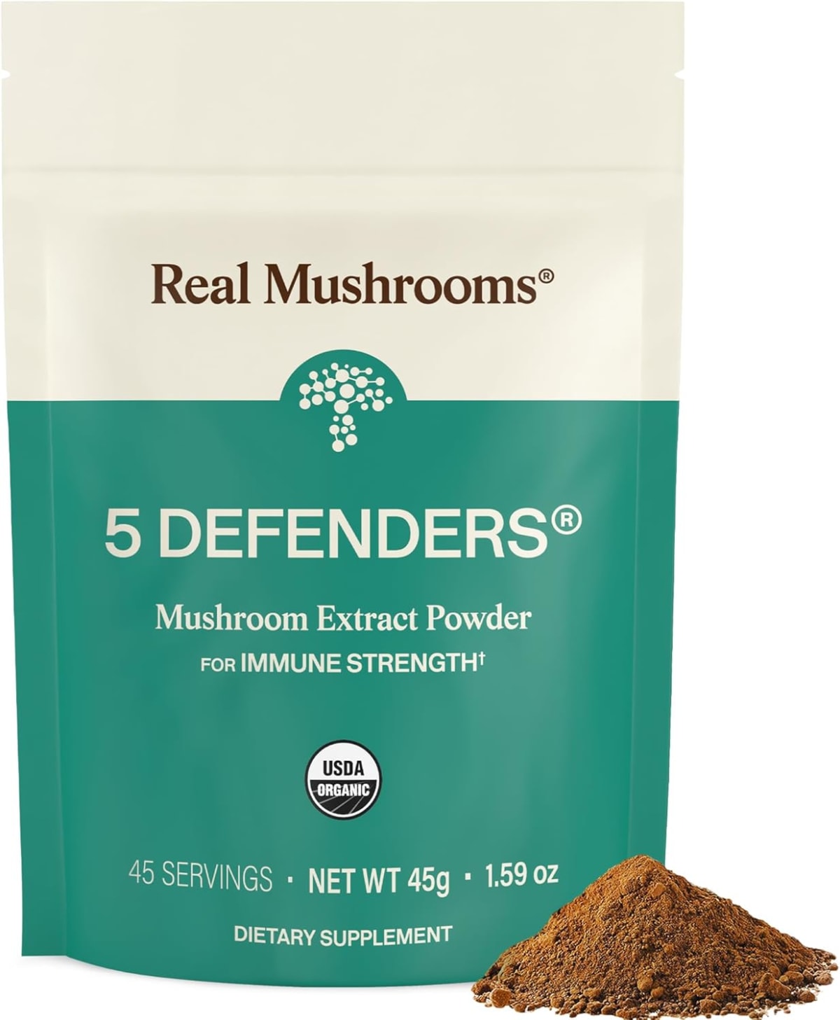 Real Mushrooms 5 Defenders Powder