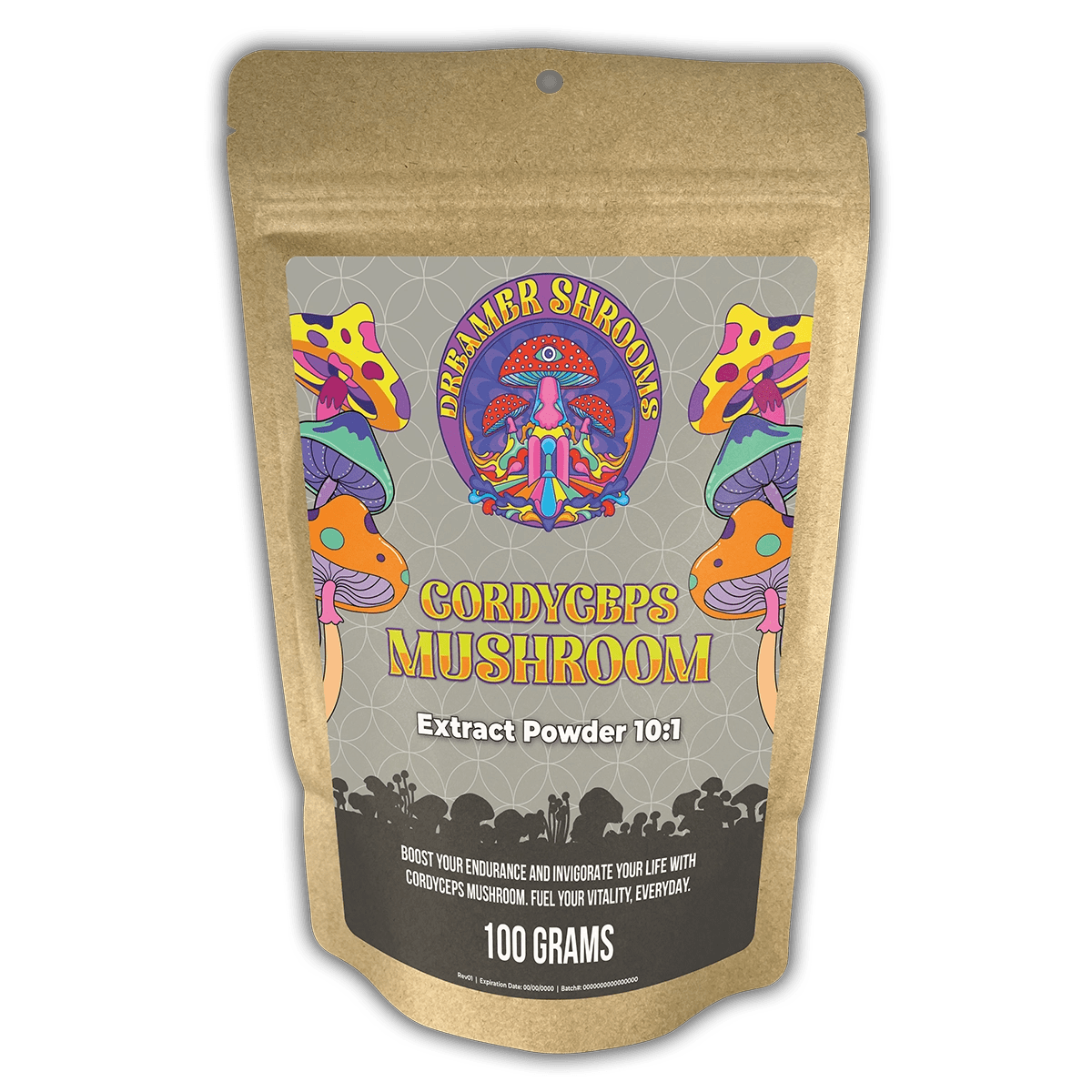 Dreamer Shrooms Cordyceps Extract Powder