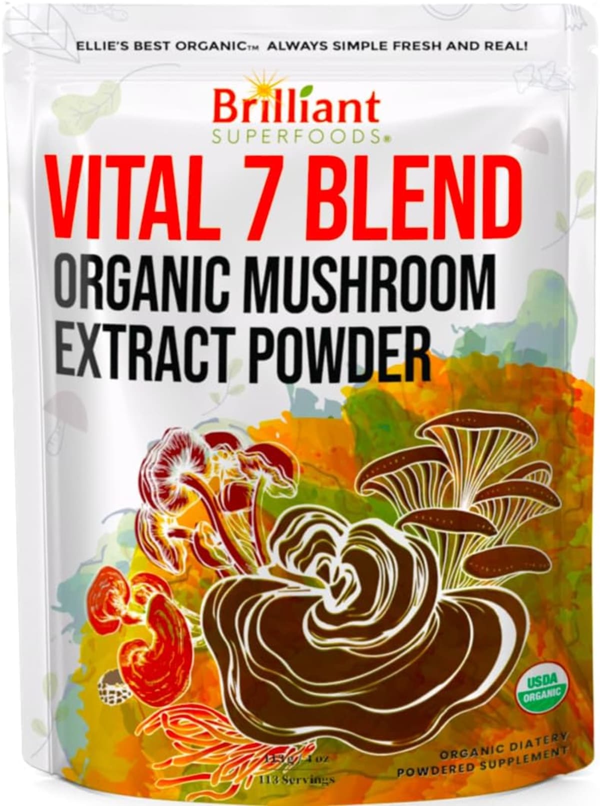 Ellies Best 7 Mushroom Extract