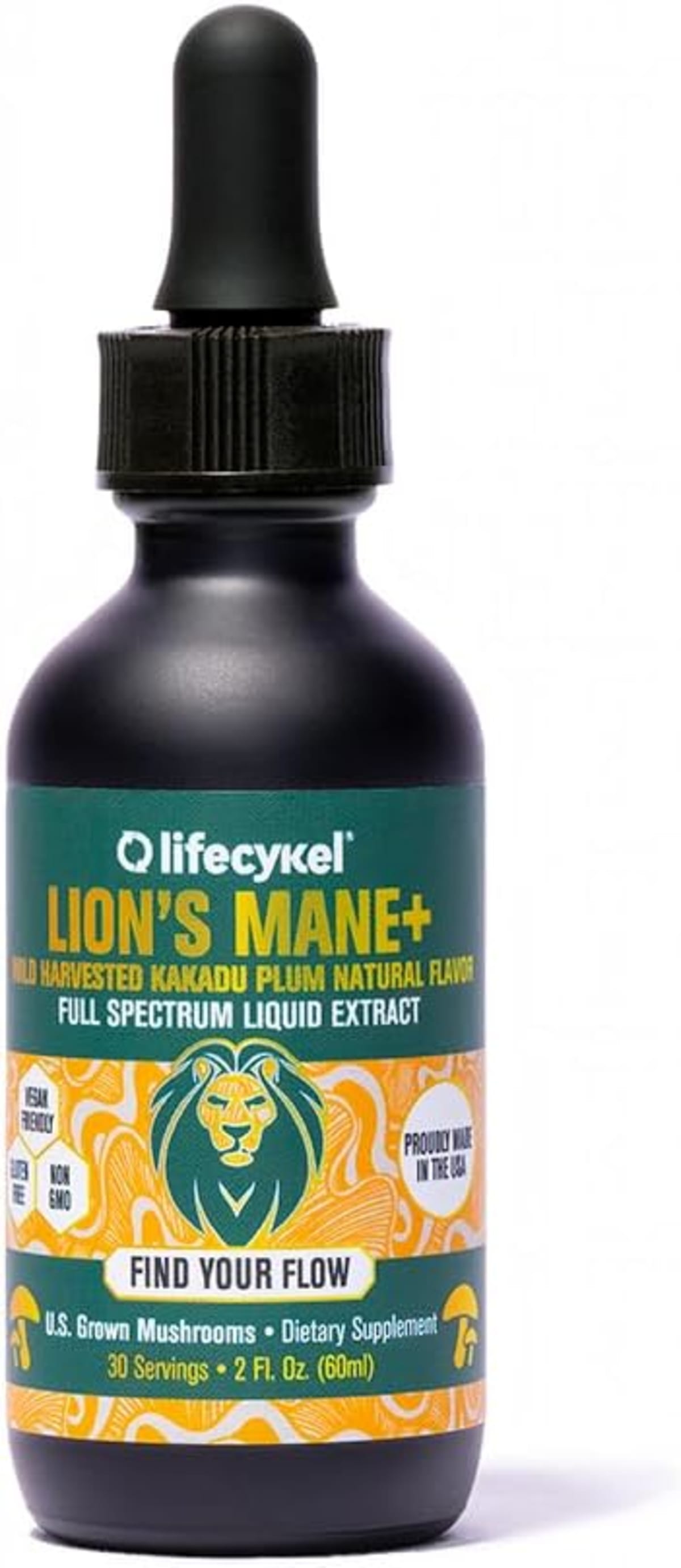 Lifecykel Lion's Mane Extract with Kakadu Plum