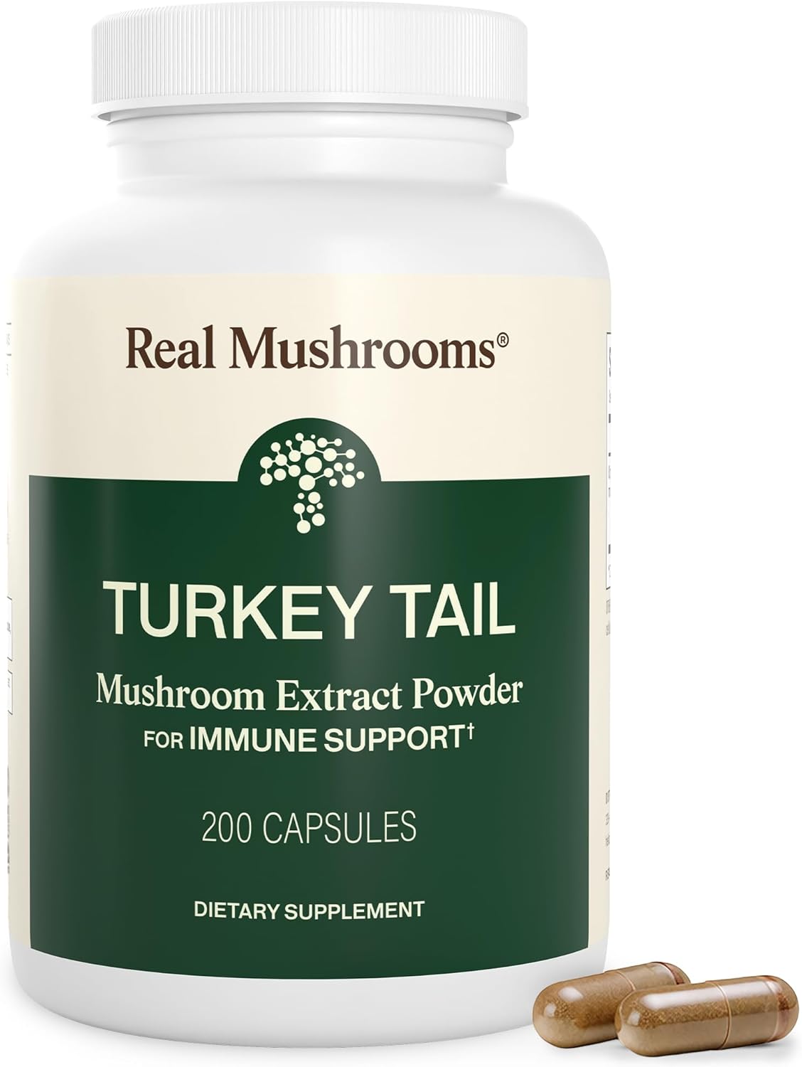 Real Mushrooms Turkey Tail Capsules