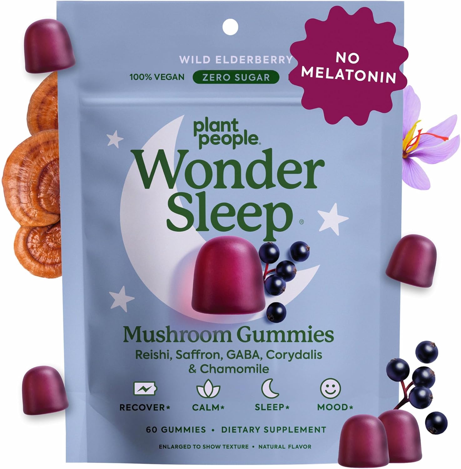 Plant People WonderDay Mushroom Gummies