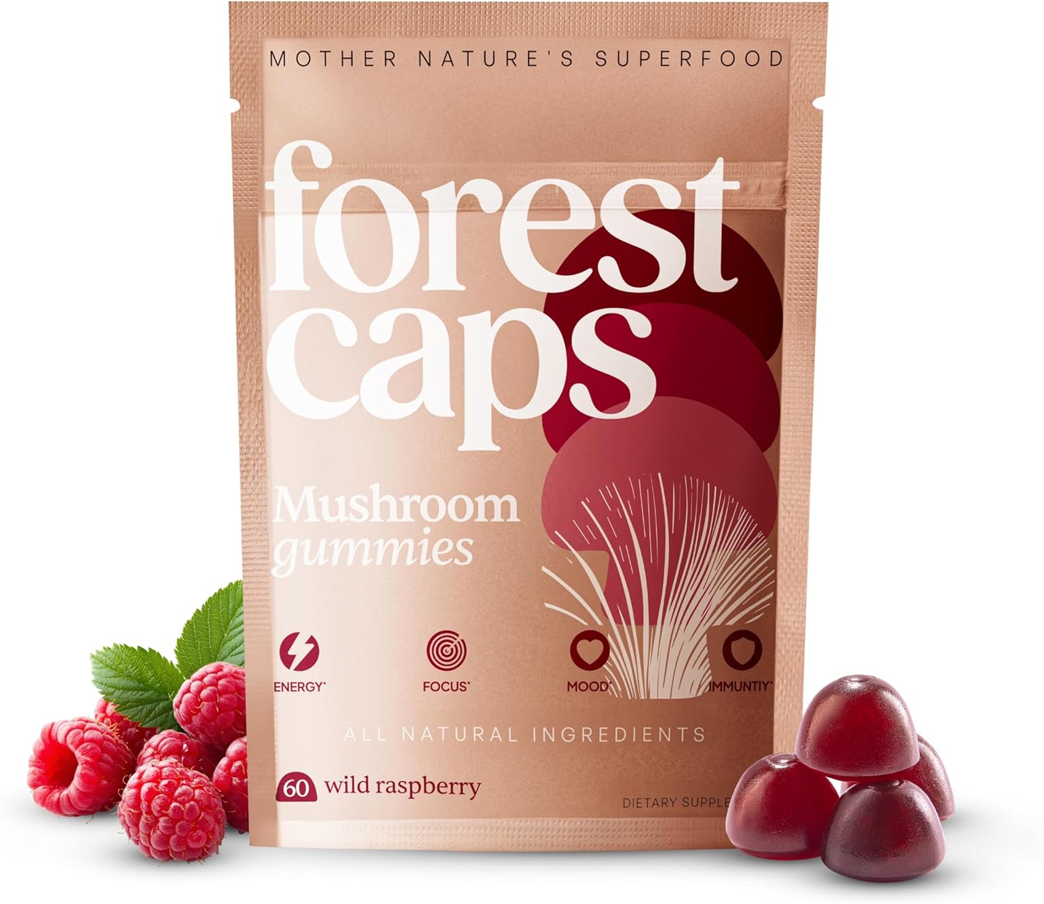 Forest Caps Mushroom Gummies