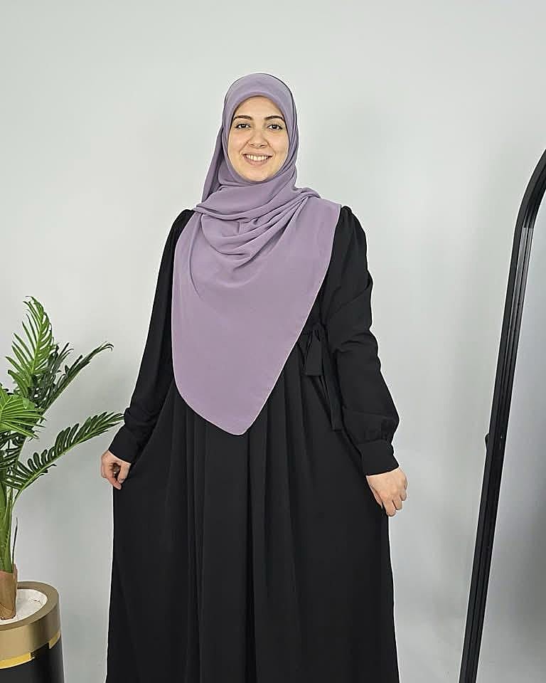 خمار ماليزي ناعم قماش جورجيت 