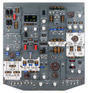 Boeing 737 800 overhead panel