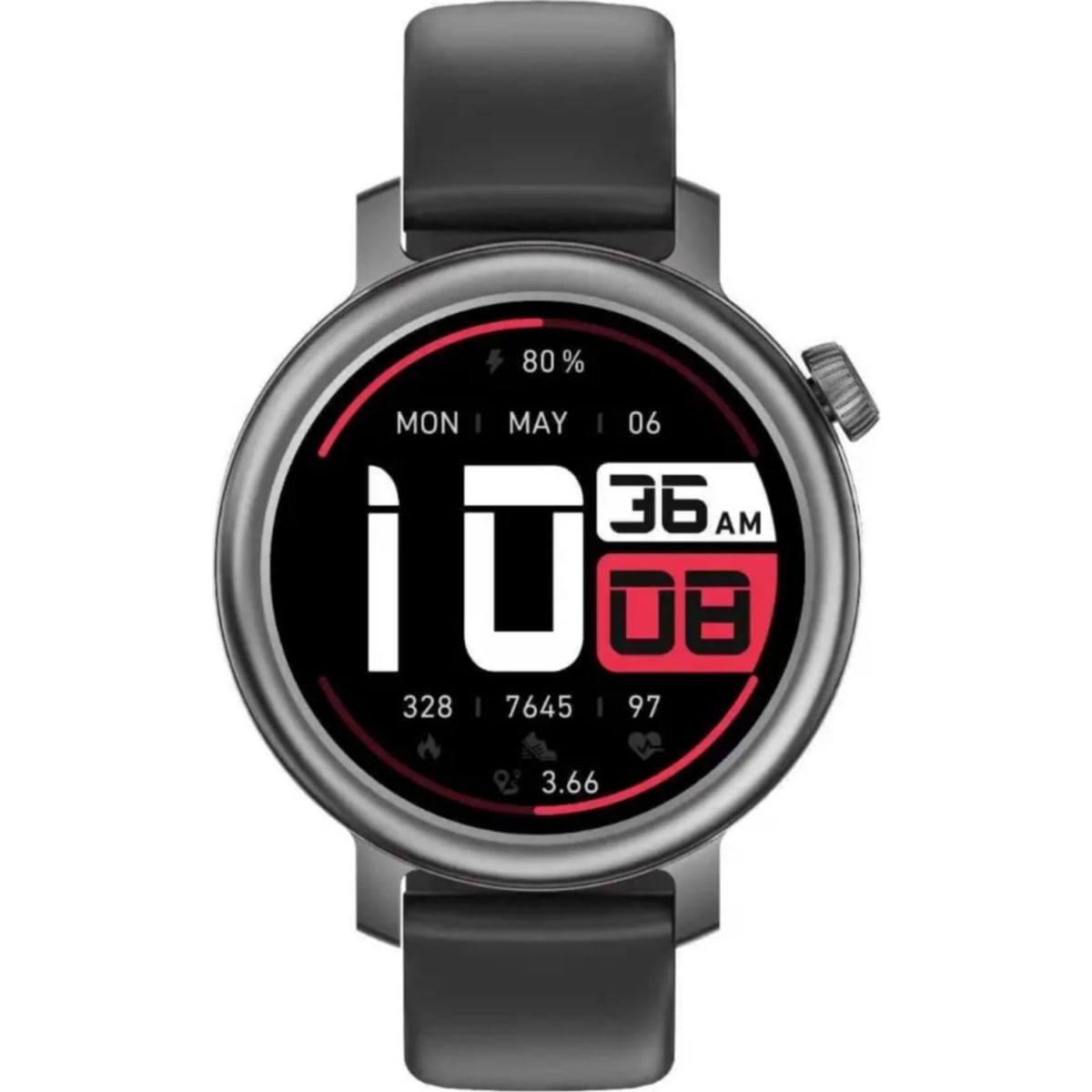 Powerology Velofit Smartwatch 1.32" AMOLED – Black – photo 2 of 2