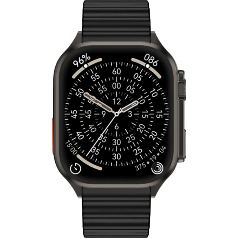 Green Lion Ultra Curve Smart Watch – Black
