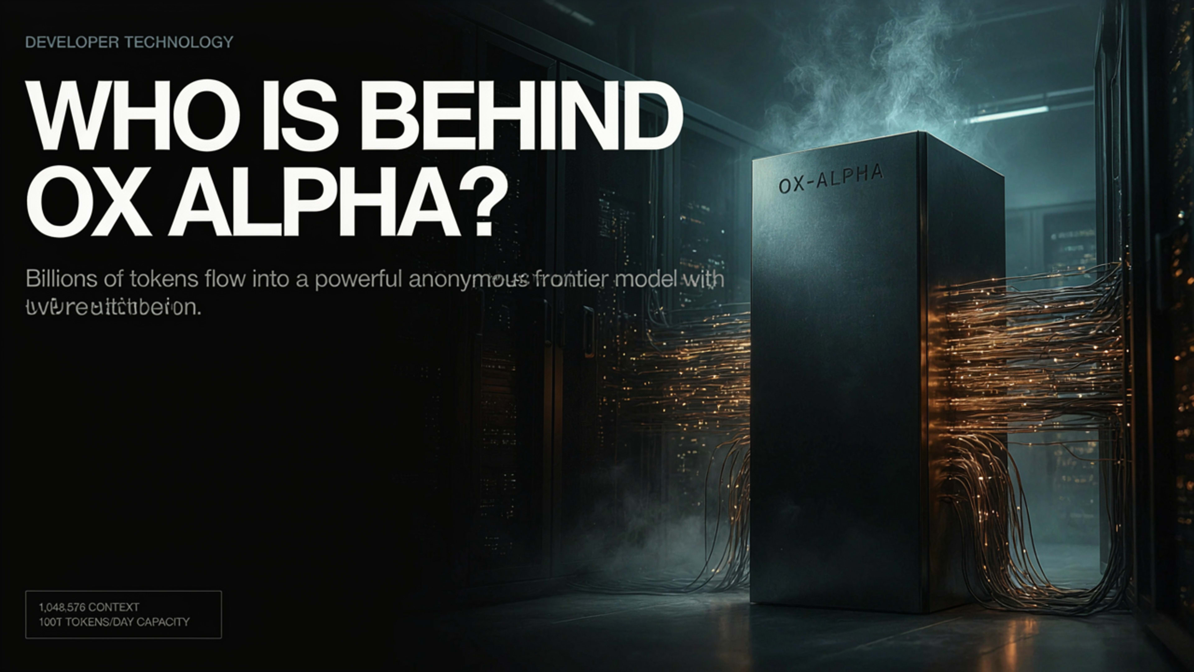 The Mystery of Ox Alpha: A Free Frontier Coding Model Nobody Will Claim