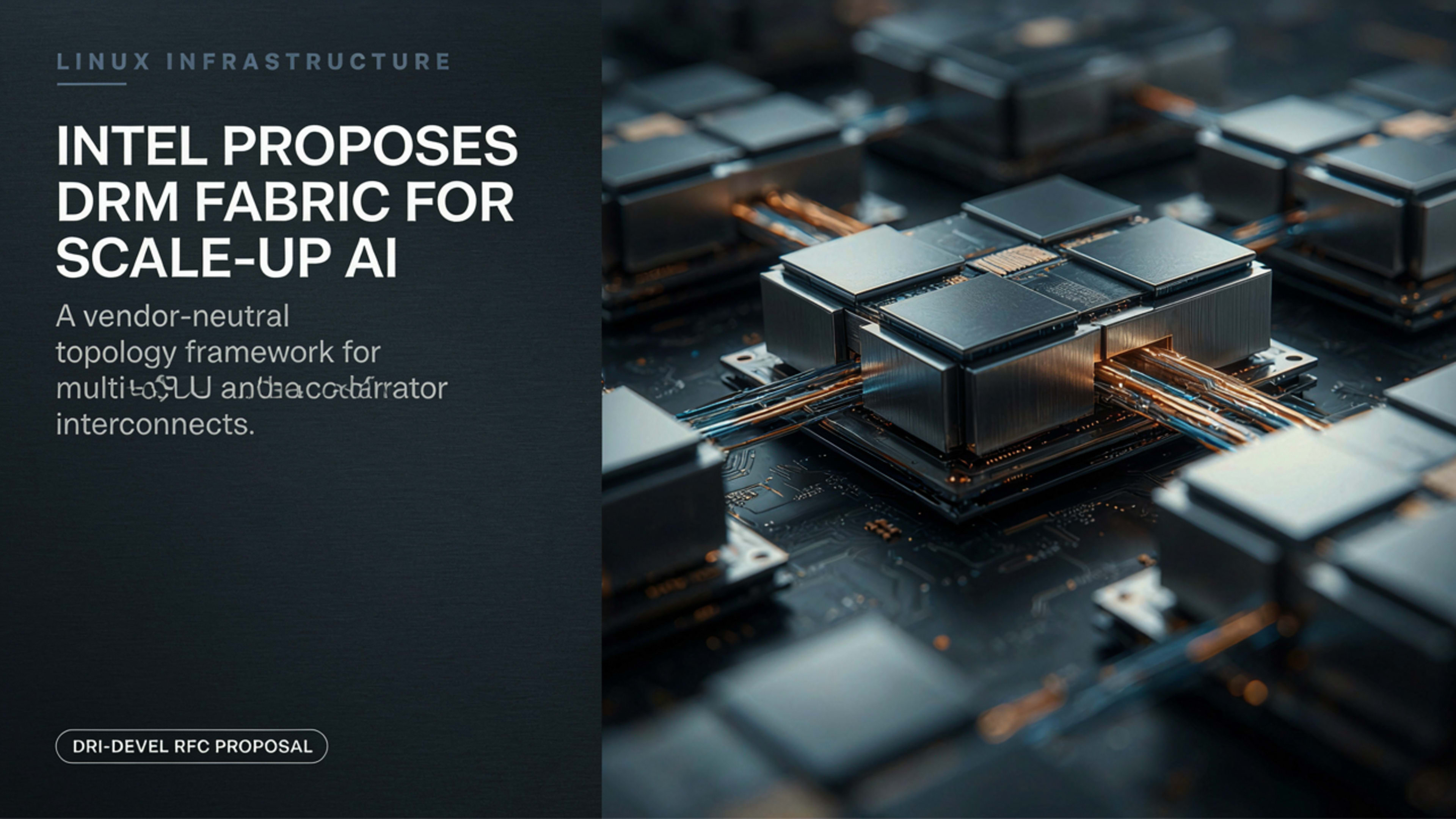 Intel Proposes DRM Fabric as Vendor-Neutral Scale-Up Interconnect Infrastructure for Linux