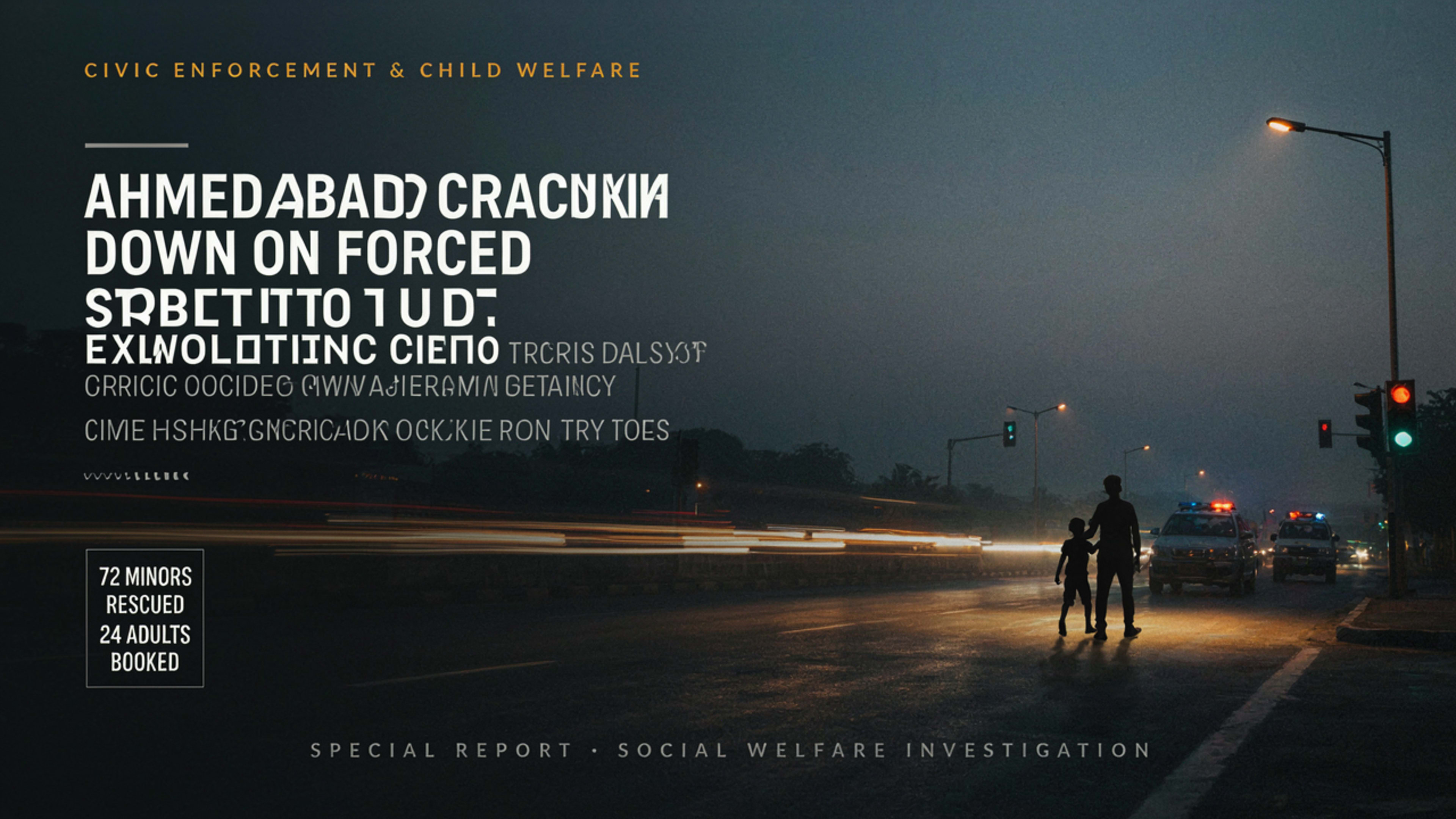 72 Children Rescued from Begging, Forced Labour in Ahmedabad