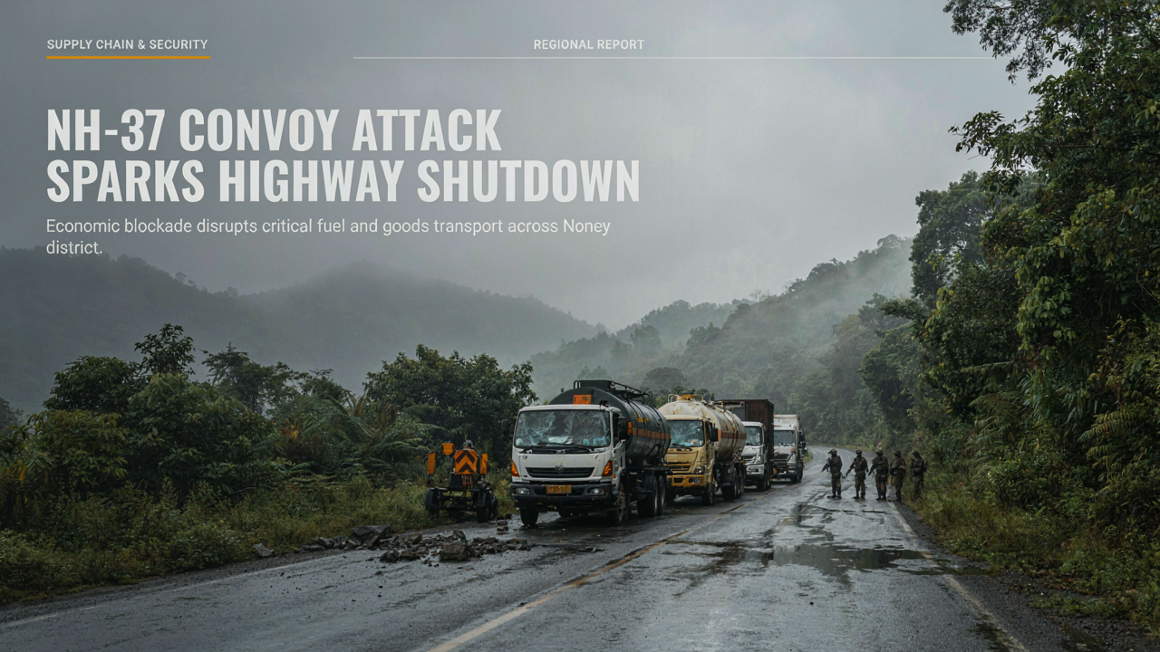 Five Women's Detention Triggers Highway Shutdown in Noney District