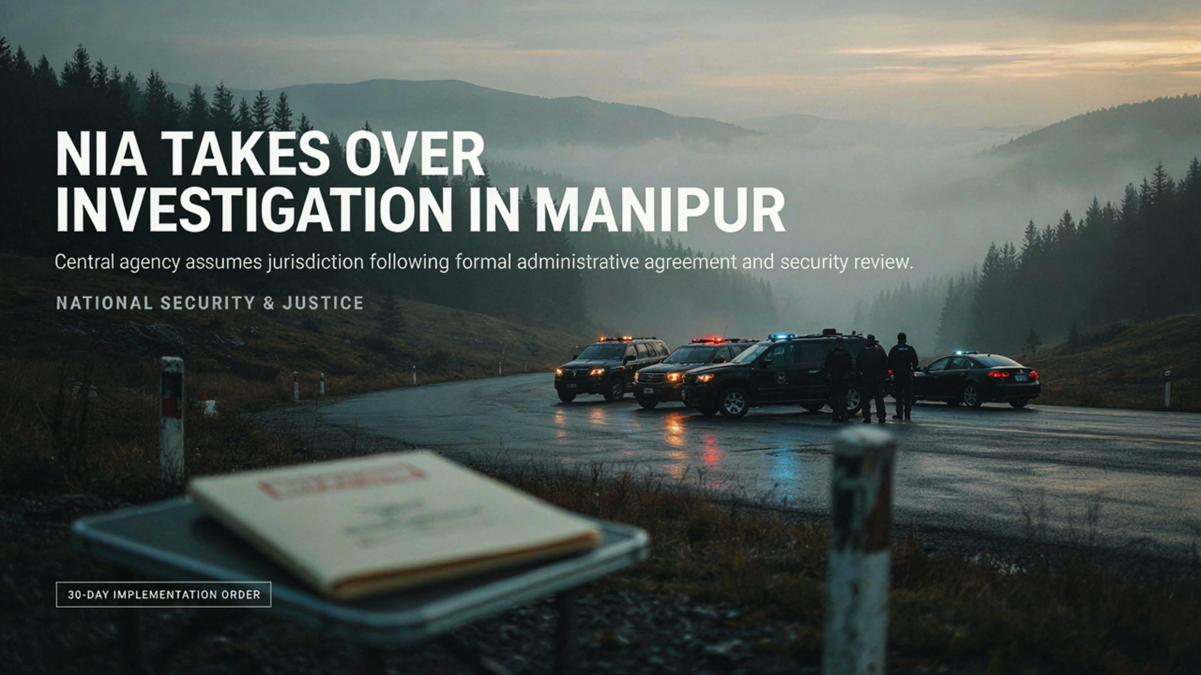 NIA to Take Over Investigation into Tollen Village Killings in Manipur
