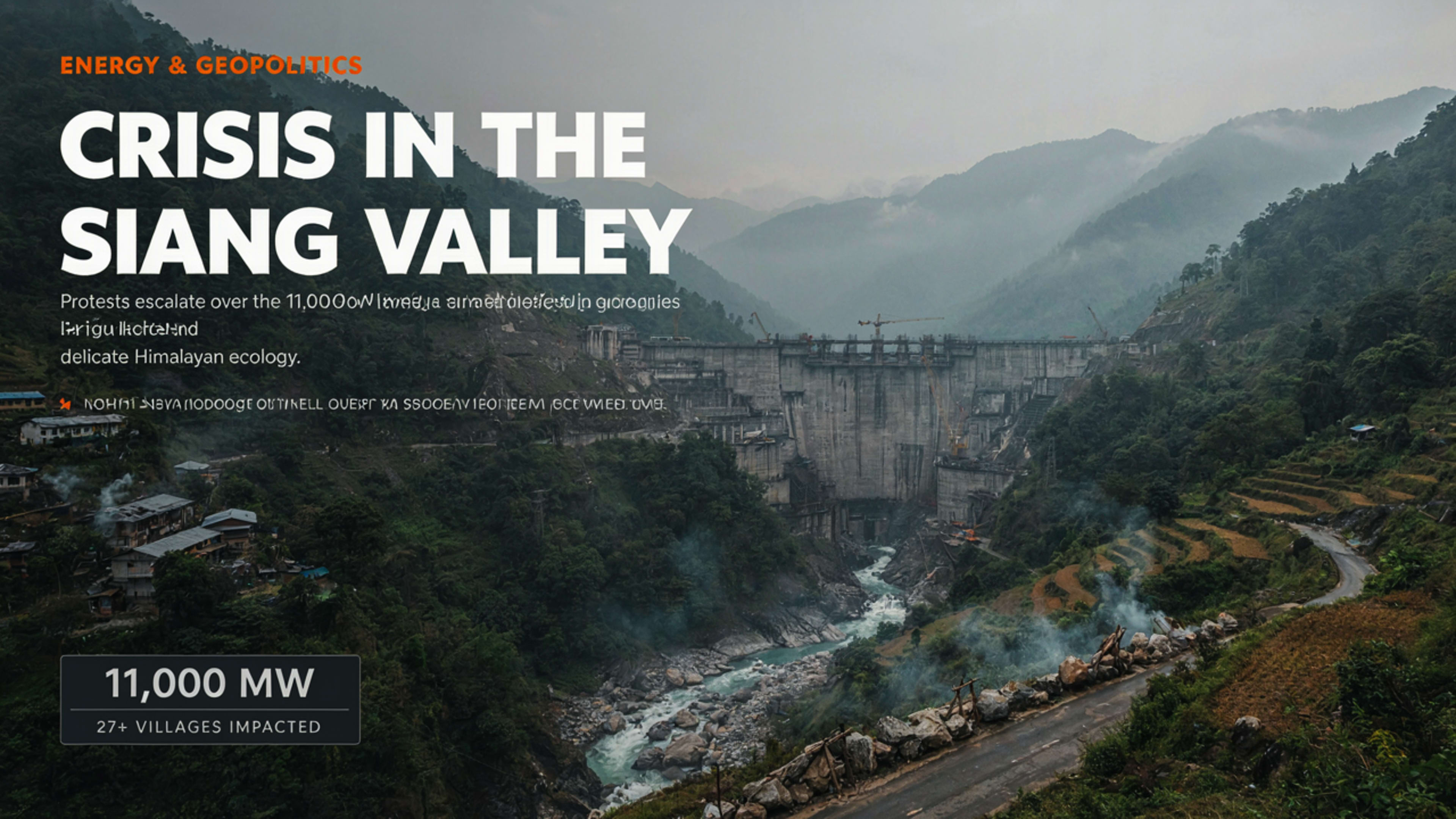 Over 11,000-MW Siang Dam Sparks Mass Protests As Police Allegedly Fire Tear Gas in Arunachal ...