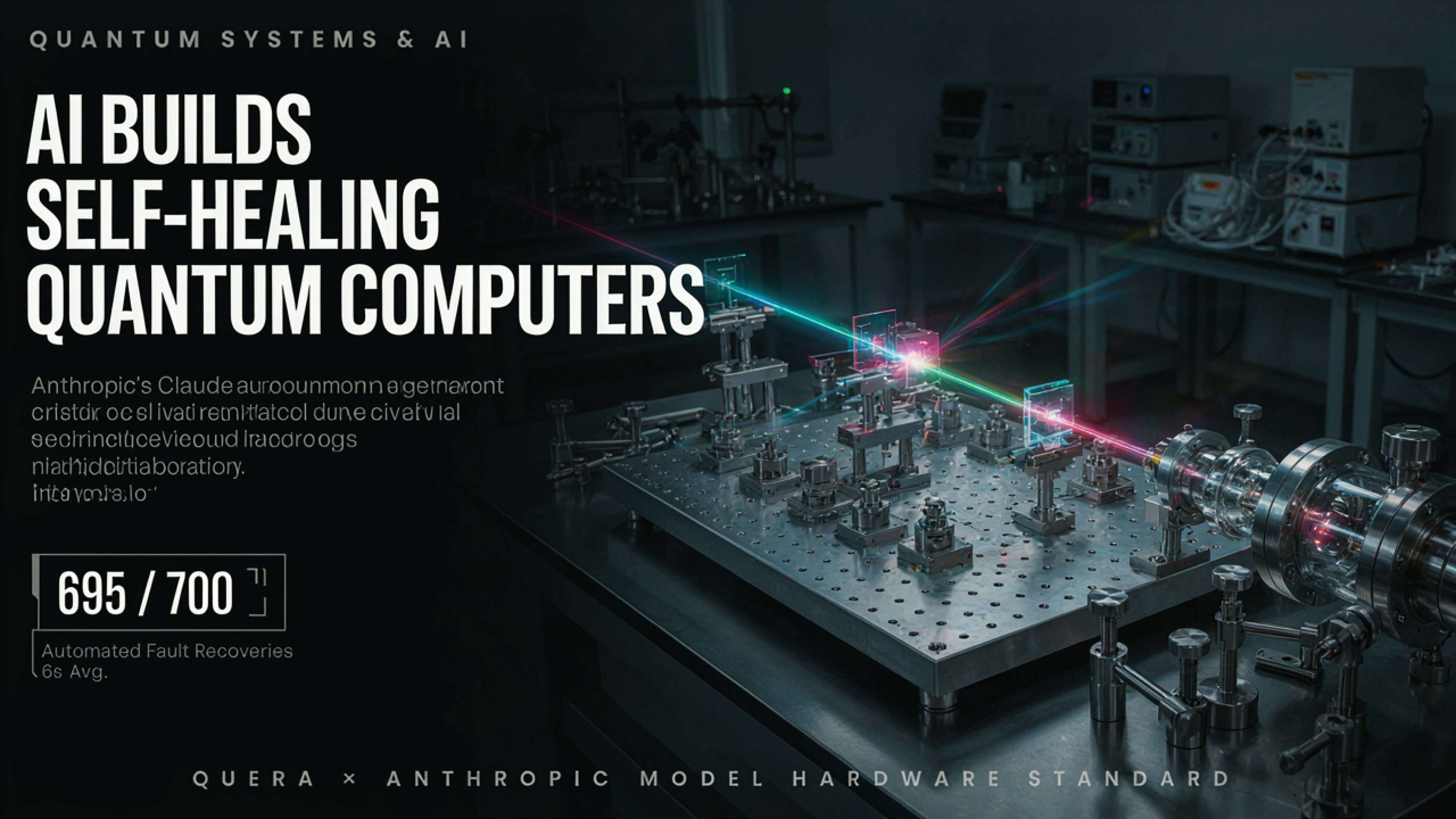 QuEra says Claude-built program recovers quantum computer laser system in seconds