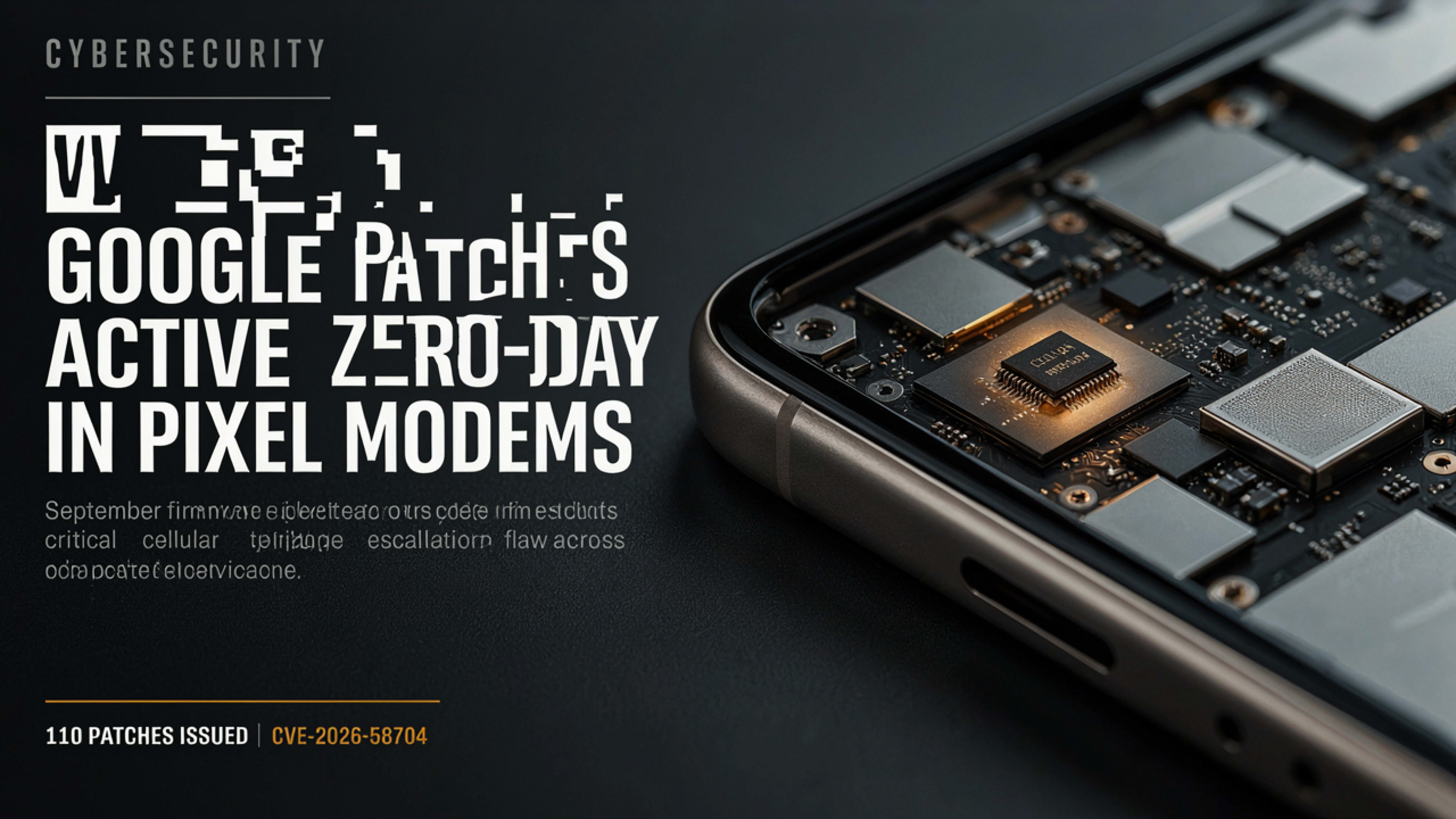Google Patches Actively Exploited Zero-Day in September Pixel Security Update