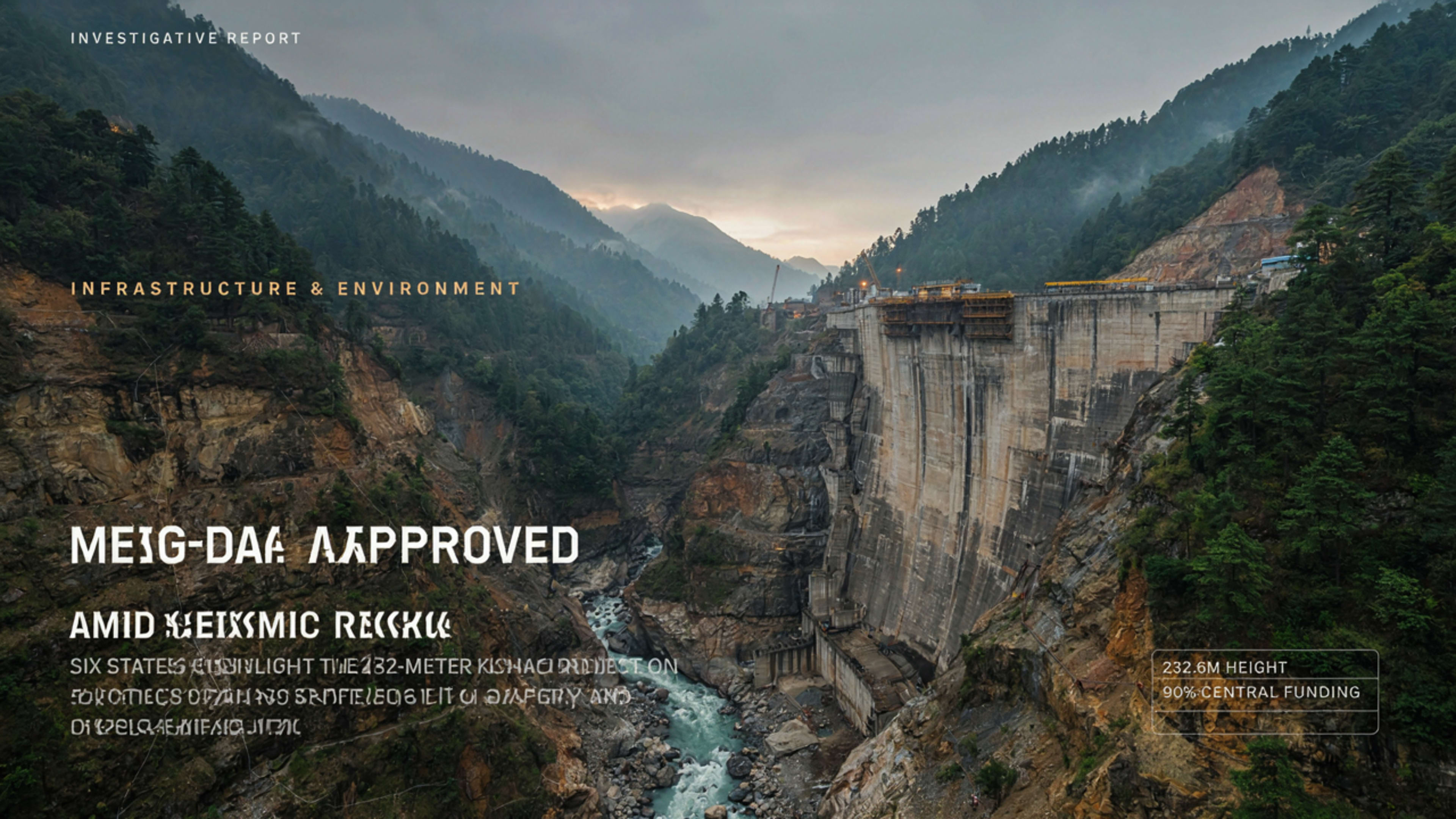 Six States Sign Kishau Dam Agreement Amid Expert Warnings on Seismic Risks and Missing Studies