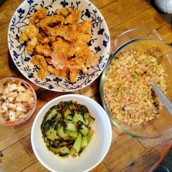 Boy Choy, Quinoa & Fried Chicken Bowl Thumbnail