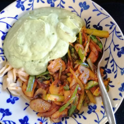 Asparagus & Mushroom with Creamy Avo Sauce Thumbnail