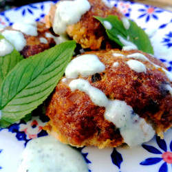 Curried Meatballs with Mint-Yoghurt Dressing Thumbnail