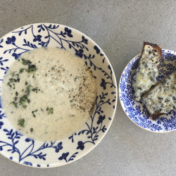 Cauliflower Soup with Blue Cheese Toastie Thumbnail