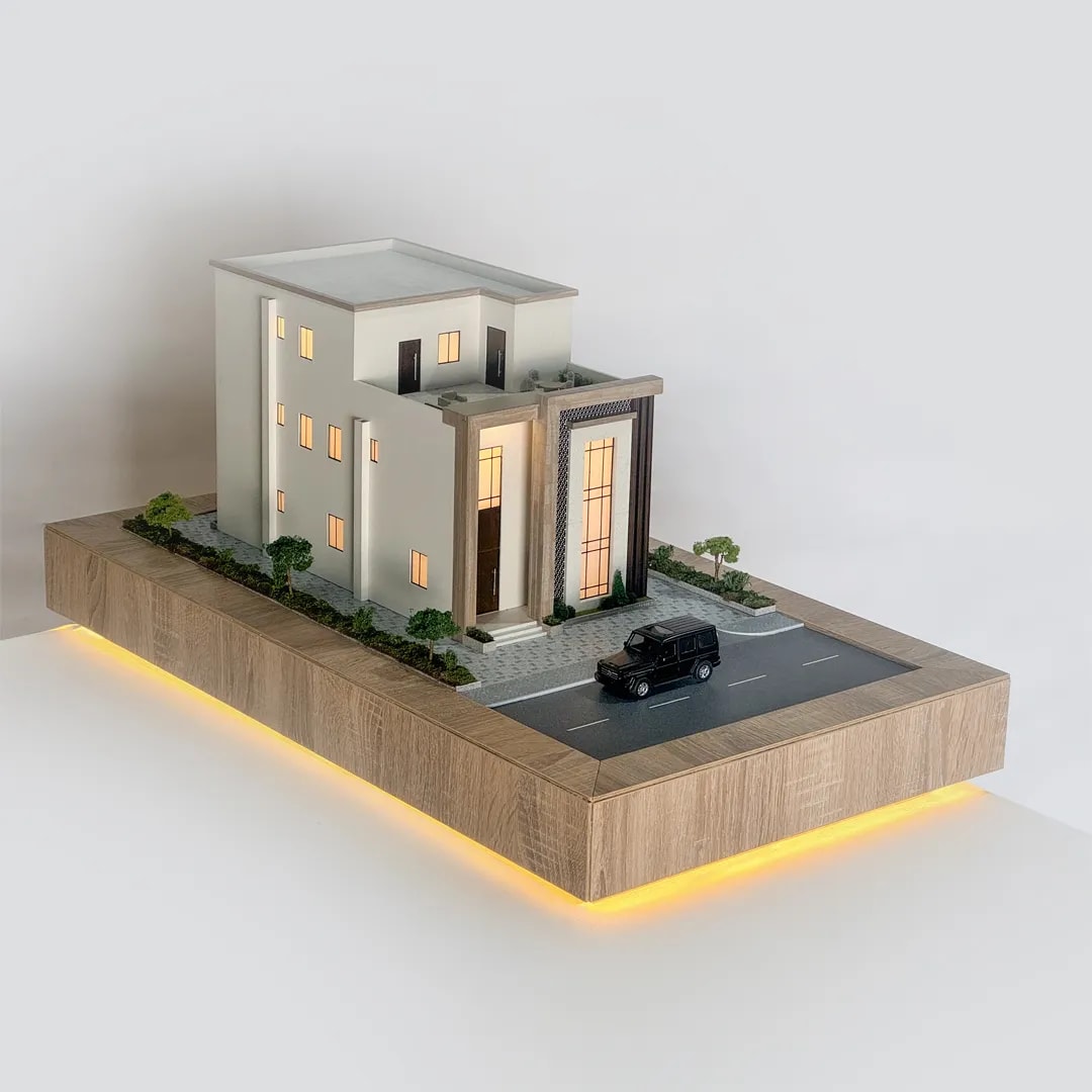 Best model making company in qatar creating high fidelity 3d maquette