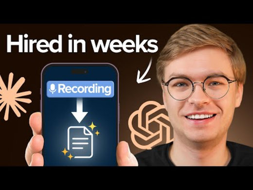 The Simple AI Project To Get You Hired In 2026