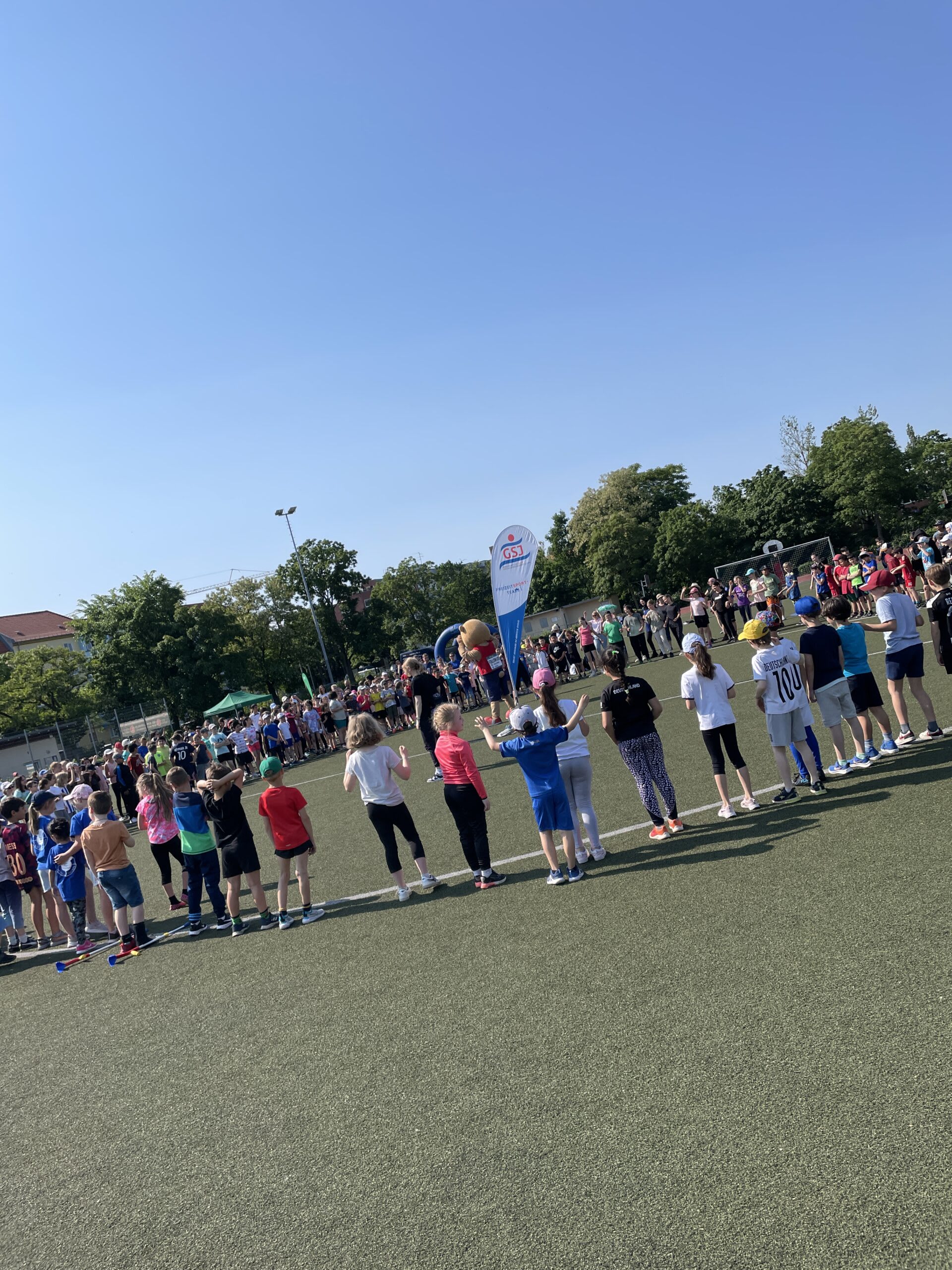 Beim Sportfest