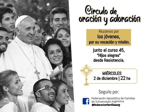 2 de diciembre: Círculo de Oración y Adoración