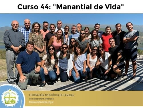Primera Consagración Curso 44 “Manantial de Vida”