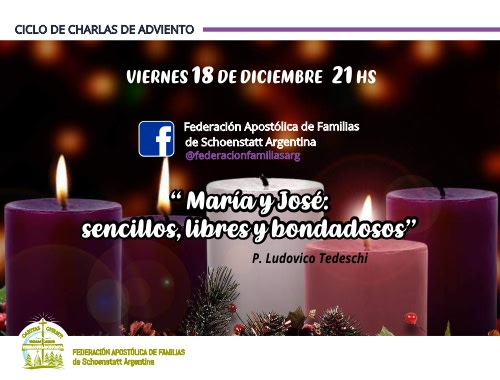 Segunda Meditación del Ciclo de charlas de Adviento