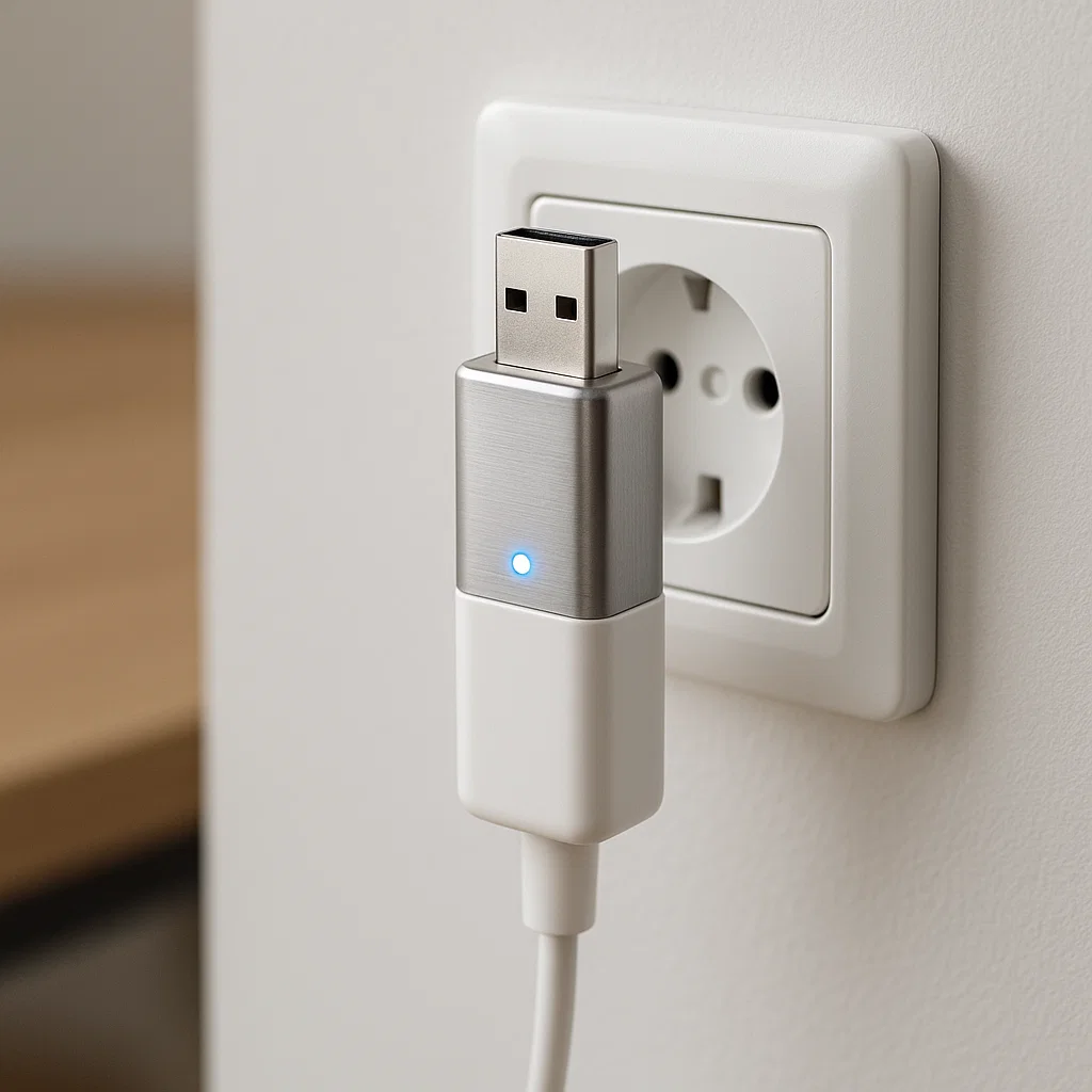 Pendrive na Tomada
